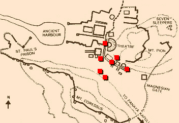 Map of Ephesus